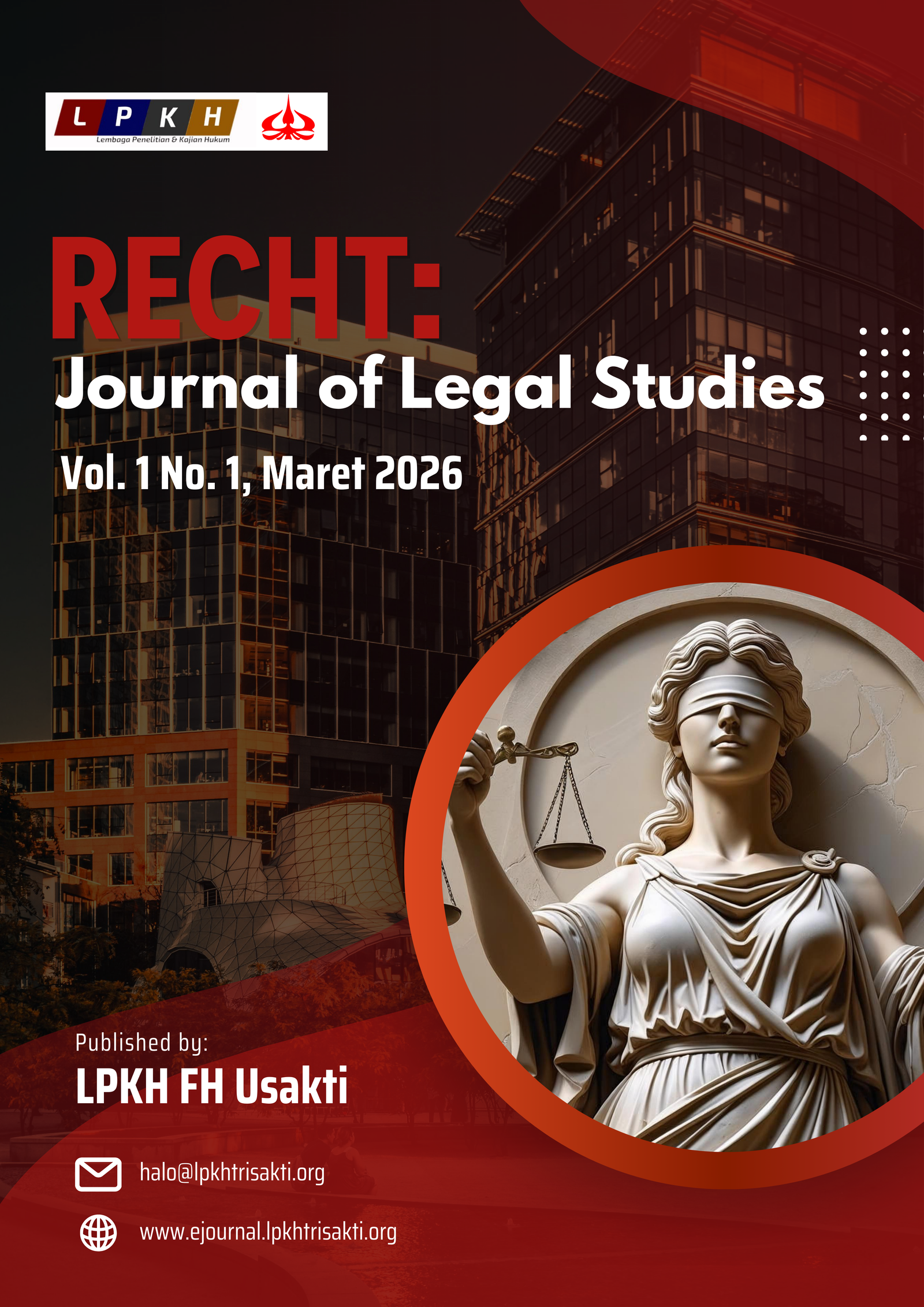 Front cover of Recht: Journal of Legal Studies